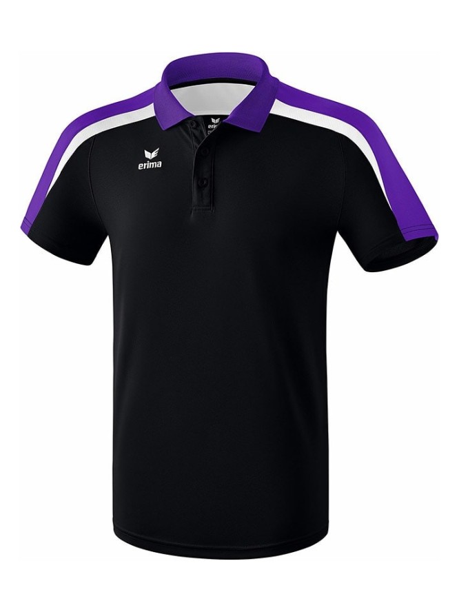 erima Sportowa koszulka polo "Liga 2.0" w kolorze czarnym rozmiar: 3XL