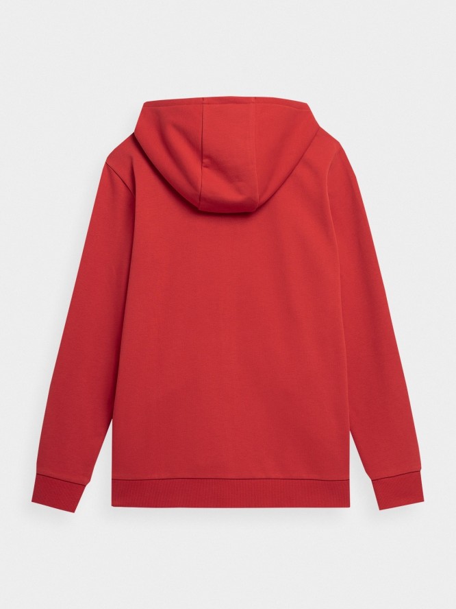 Bluza dresowa rozpinana z kapturem męska Outhorn - czerwona