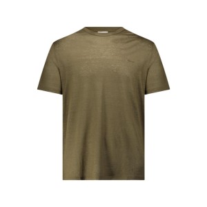 Koszulka męska Gant Linen Ss T-shirt lniany