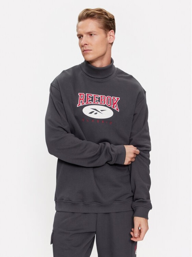 Reebok Bluza Archive Essentials IL8799 Szary Regular Fit