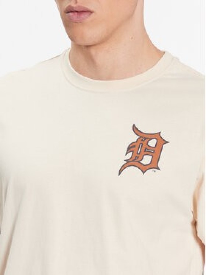 47 Brand T-Shirt Detroit Tigers Backer '47 Echo Tee Beżowy Regular Fit