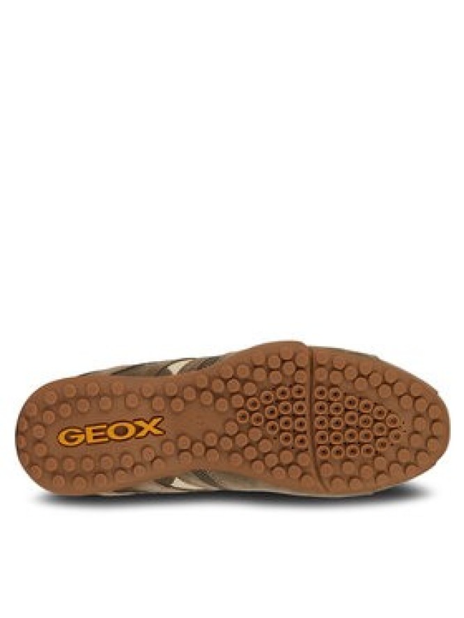 Geox Sneakersy Uomo Snake U4507A 02214 C1BH6 Brązowy