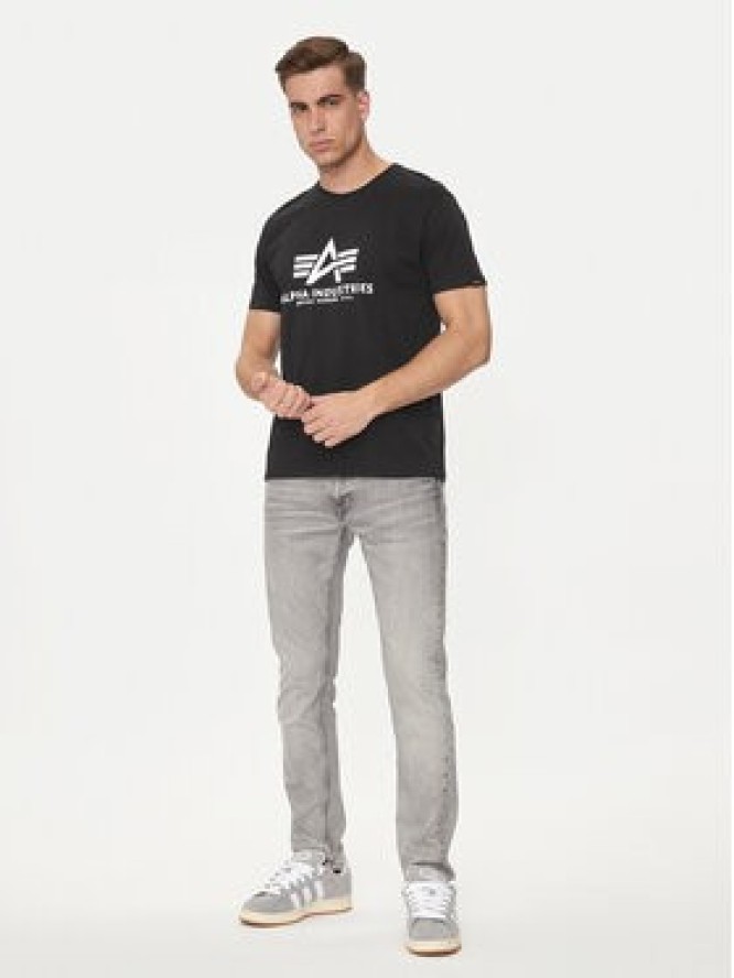 Alpha Industries Komplet 2 t-shirtów Basic 106524 Biały Regular Fit