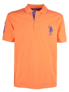 U.S. Polo Assn. Koszulka polo w kolorze pomarańczowym rozmiar: XL