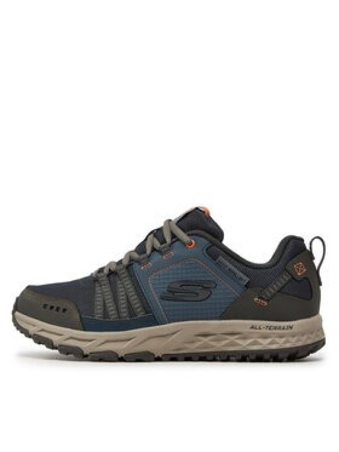 Skechers Półbuty Escape Plan 51591/NVOR Granatowy