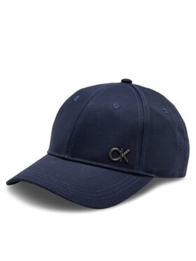 Calvin Klein Czapka z daszkiem Ck Bombed Metal Bb Cap K50K510968 Granatowy