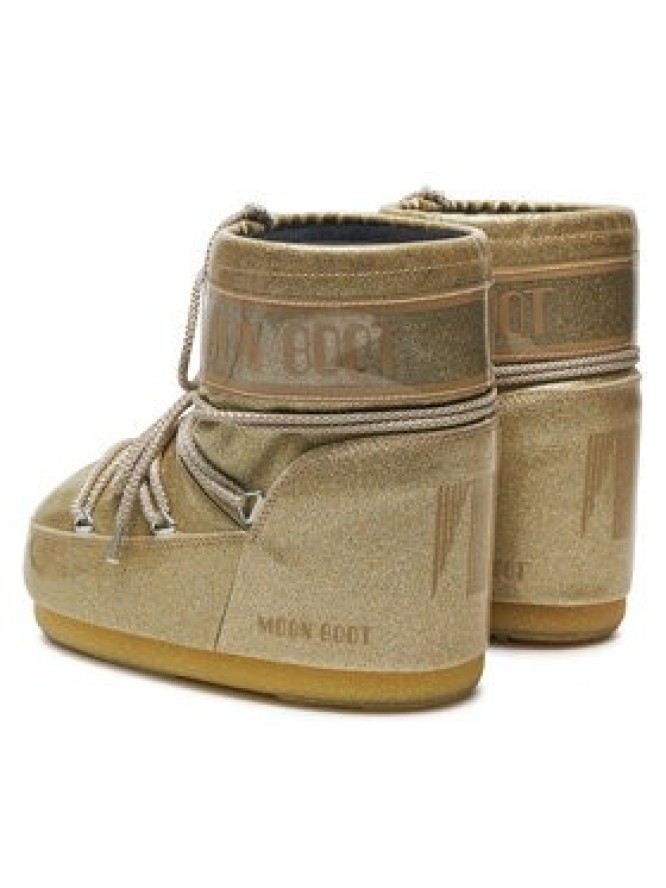 Moon Boot Śniegowce Icon Low Glitter 80D1409440 Złoty