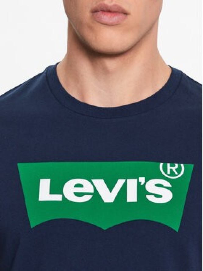 Levi's® T-Shirt Graphic 22491-1323 Granatowy Standard Fit