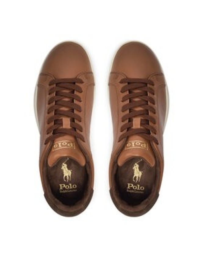 Polo Ralph Lauren Sneakersy Hrt Ct II 809892556001 Brązowy