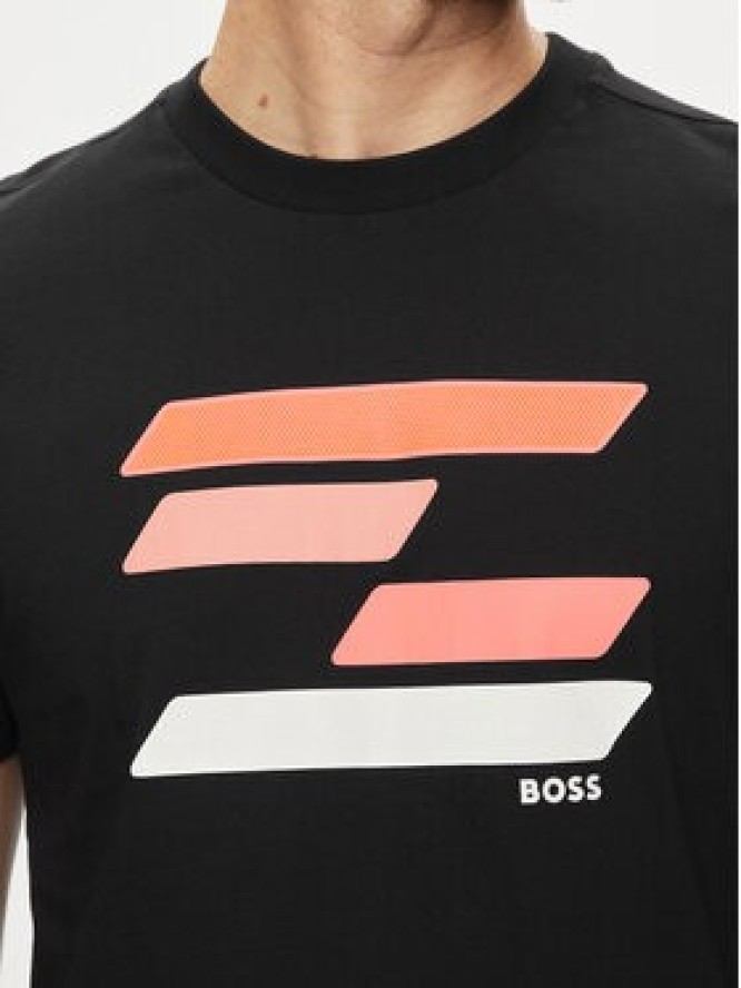 Boss T-Shirt 50513005 Czarny Regular Fit