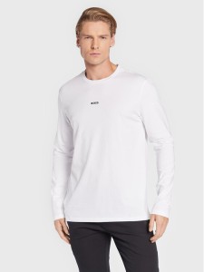 Boss Longsleeve TChark 50473286 Biały Regular Fit