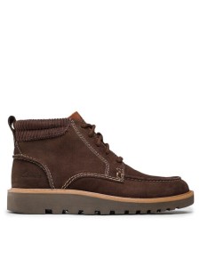 Clarks Trzewiki Barnes Mid 261675657 Brązowy