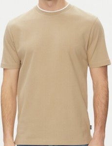 BOSS T-Shirt H-Thompson 59 50524998 Beżowy Regular Fit
