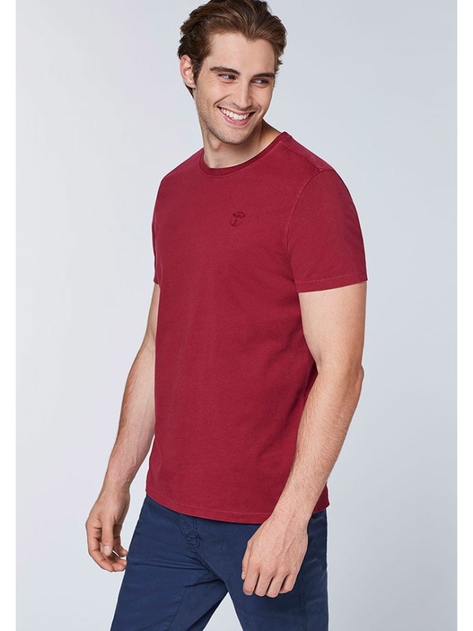 Chiemsee Koszulka "Saltburn" w kolorze czerwonym rozmiar: XL
