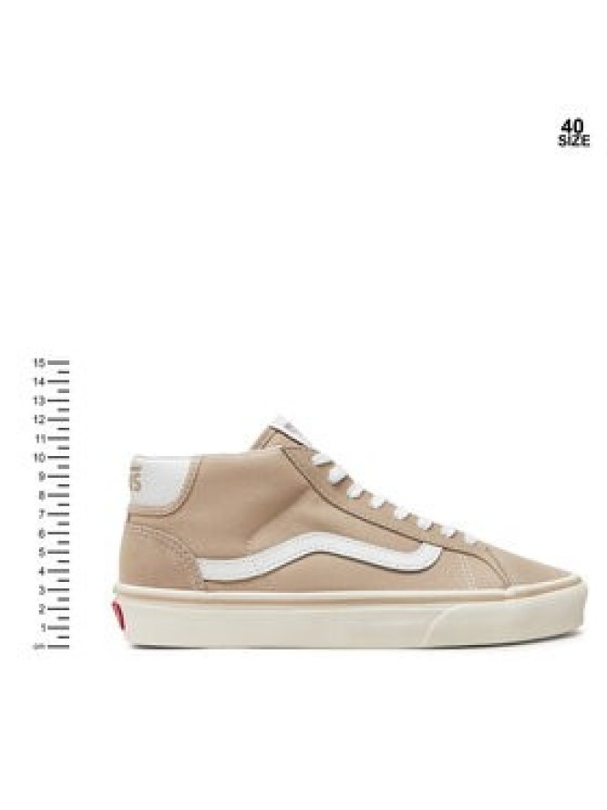 Vans Sneakersy Mid Skool 37 Brązowy