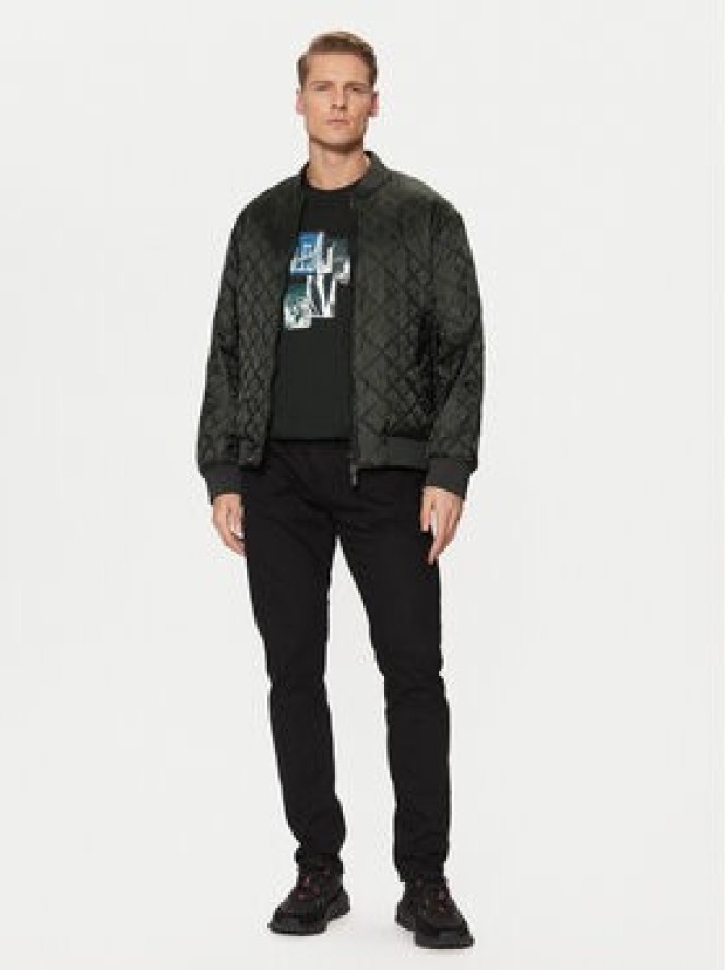 Armani Exchange Kurtka bomber XM000137 AF11895 UB001 Czarny Regular Fit