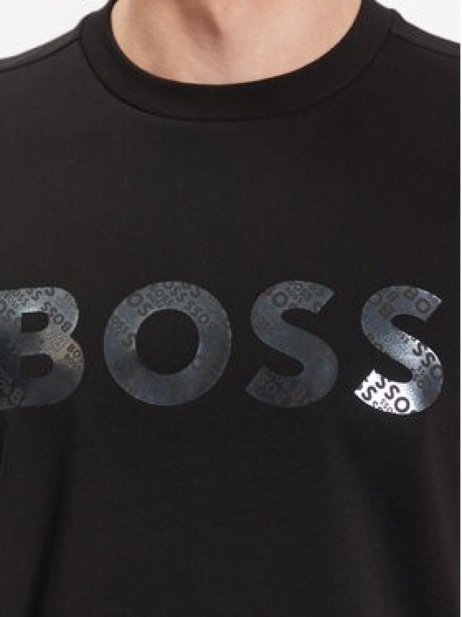 Boss Bluza Salbo Mirror 50486838 Czarny Regular Fit