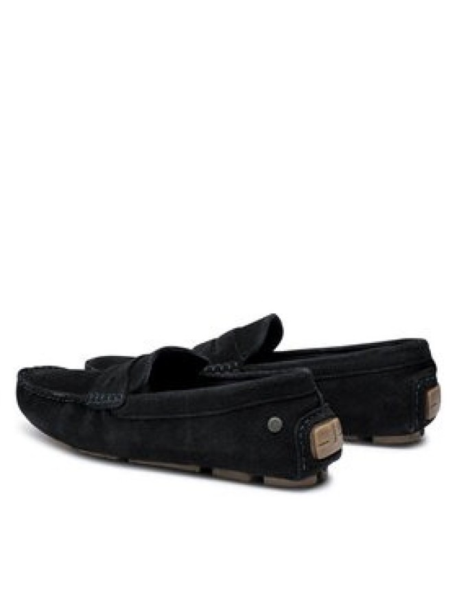 Jack&Jones Mokasyny Jfwjensen Suede Loafer 12203636 Granatowy