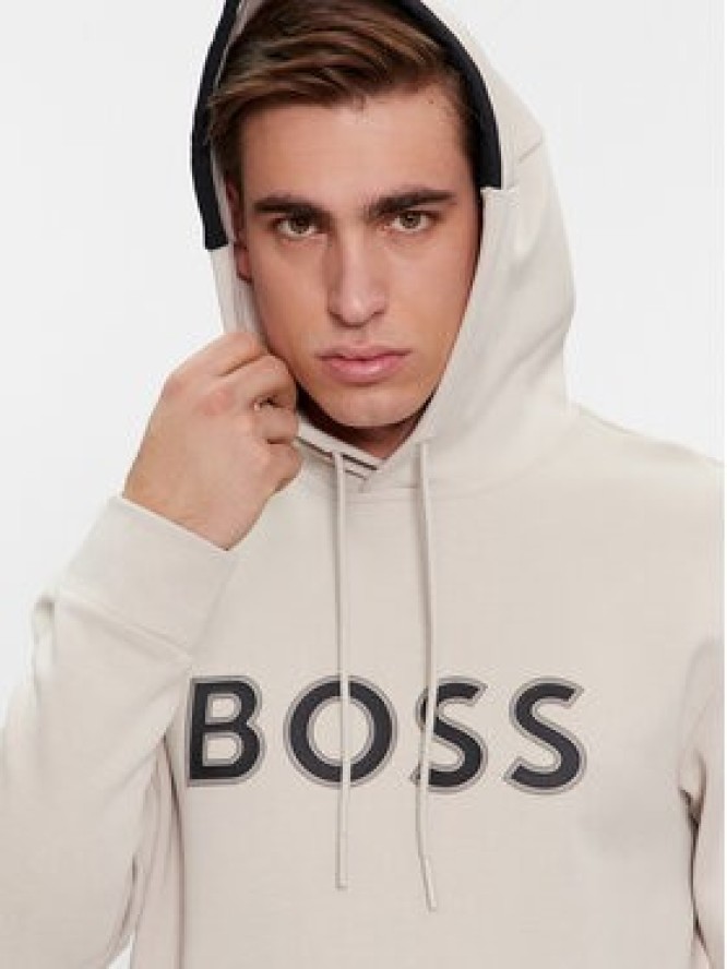 Boss Bluza Soody 1 50504750 Beżowy Regular Fit