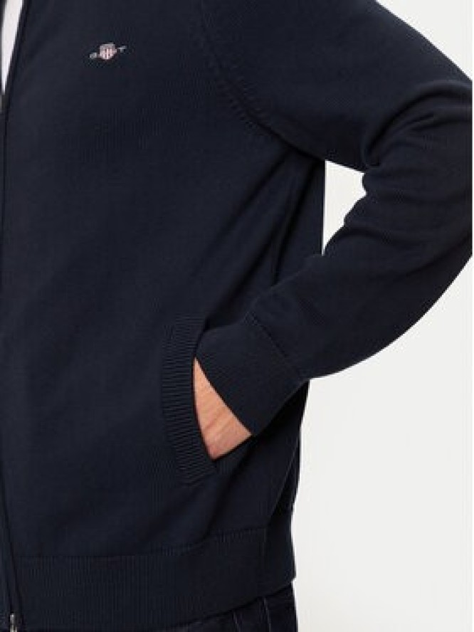 Gant Sweter 8050223 Granatowy Regular Fit