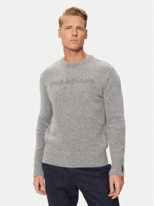 Paul&Shark Sweter 14311047 Szary Regular Fit