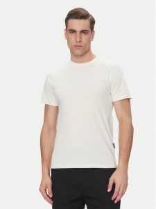 SCHOTT N.Y.C. T-Shirt Tsstuarts Biały Standard Fit