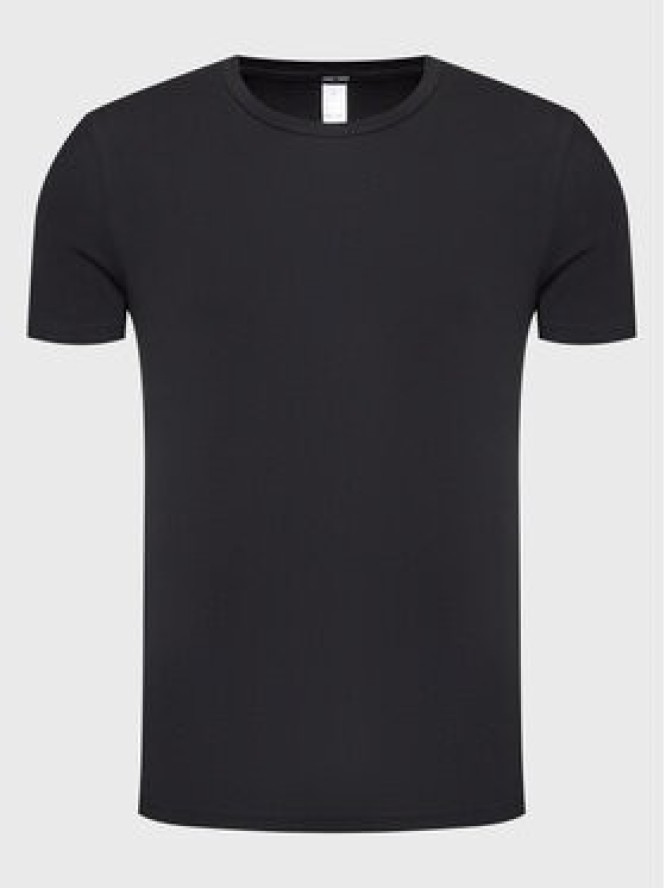 HOM T-Shirt 401330 Czarny Regular Fit