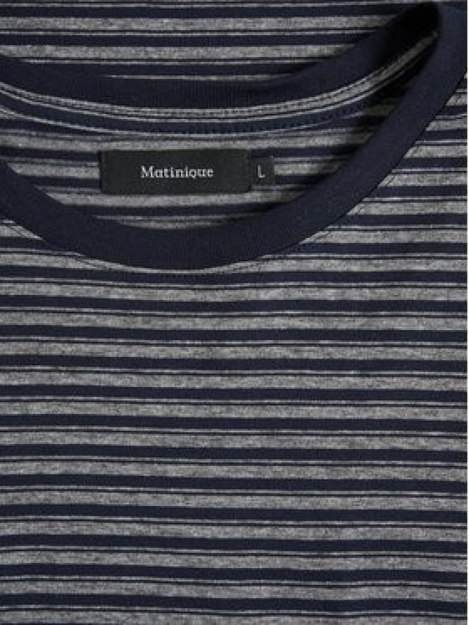 Matinique T-Shirt 30206524 Granatowy Regular Fit