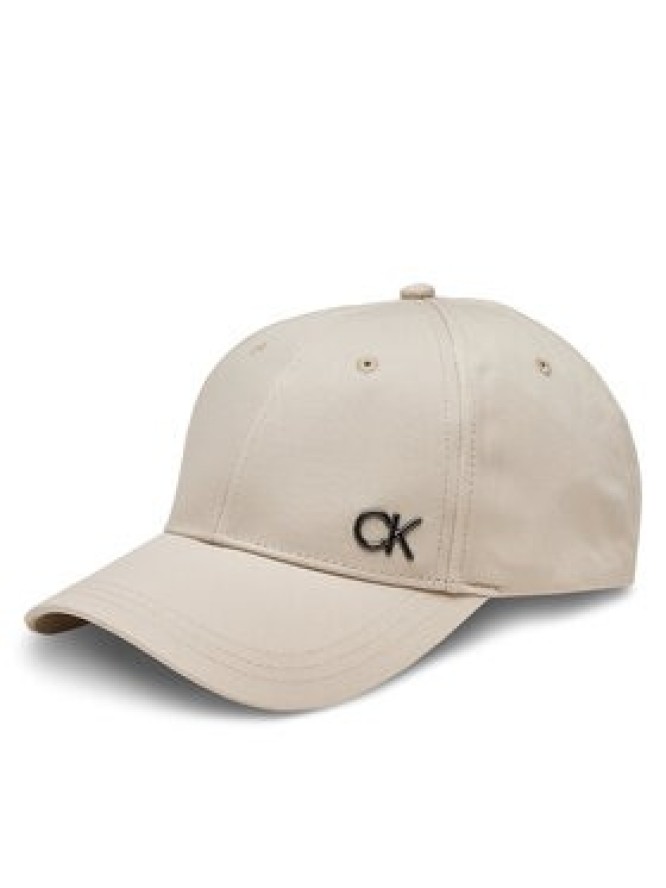 Calvin Klein Czapka z daszkiem Ck Bombed Metal Bb Cap K50K510968 Beżowy