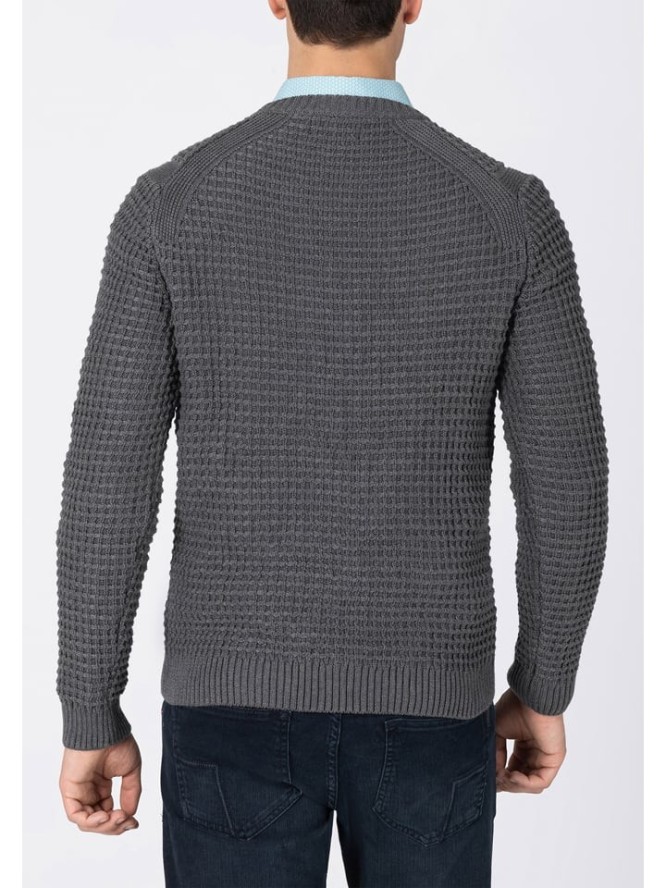 Timezone Sweter w kolorze szarym rozmiar: S