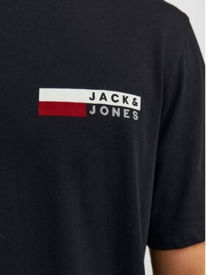 Jack&Jones T-Shirt Corp 12233999 Czarny Standard Fit