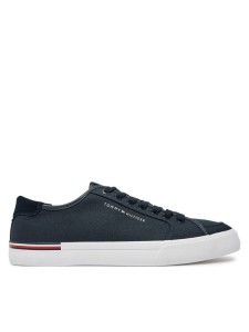 Tommy Hilfiger Tenisówki Core Corporate Vulc Canvas FM0FM05398 Granatowy