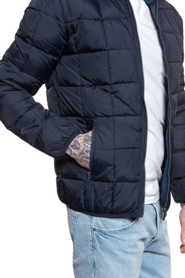 WRANGLER THE PUFFER DARK NAVY W4C6WRXAE