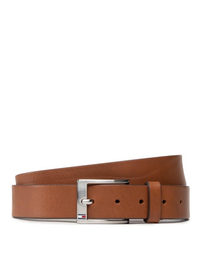 Tommy Hilfiger Pasek Męski New Aly Belt AM0AM08363 Brązowy