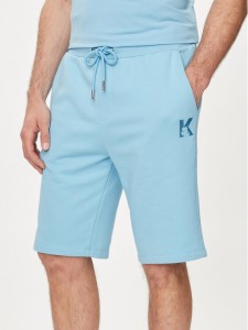 KARL LAGERFELD Szorty sportowe 705889 542900 Błękitny Regular Fit