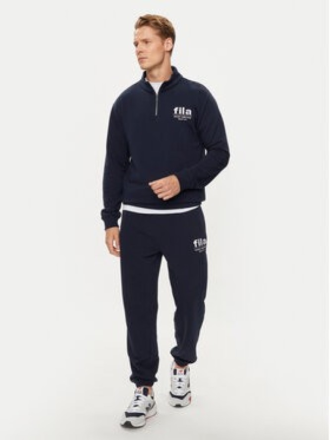 Fila Bluza FAM0660 Granatowy Regular Fit