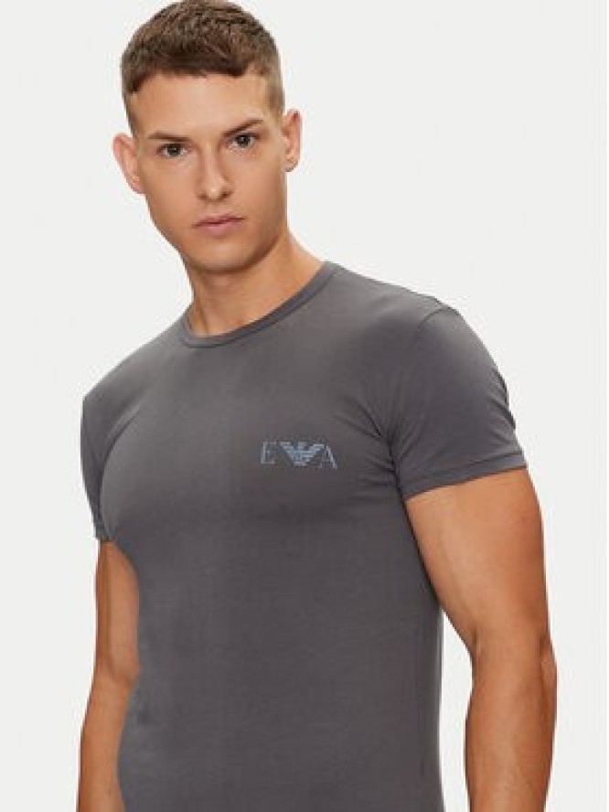 Emporio Armani Underwear Komplet 2 t-shirtów 111670 4F715 40821 Kolorowy Slim Fit