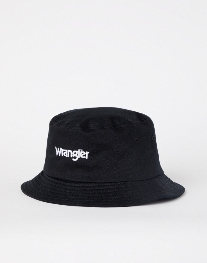 WRANGLER BUCKET HAT MĘSKI KAPELUSZ BLACK W0X4U5100