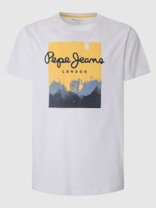 Pepe Jeans Koszulka w kolorze białym rozmiar: XL