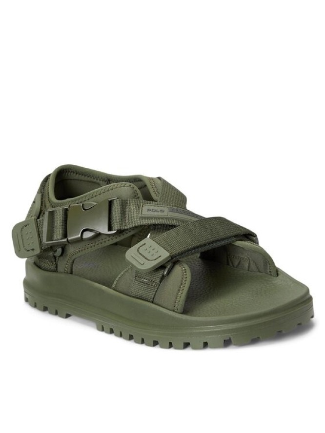 Polo Ralph Lauren Sandały Advt Sandal 809892389003 Khaki