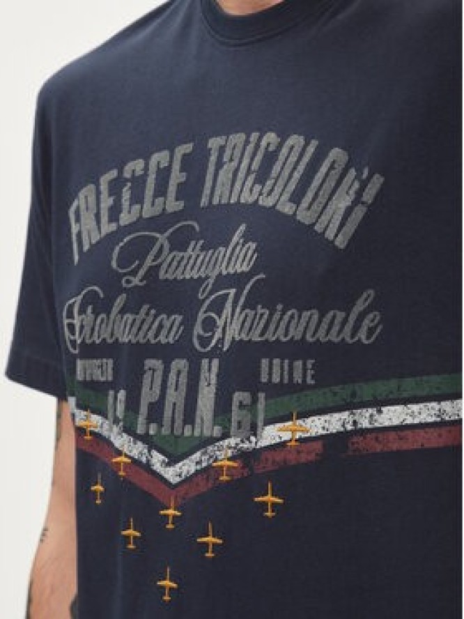 Aeronautica Militare T-Shirt 241TS2216J641 Granatowy Regular Fit