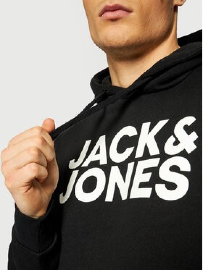 Jack&Jones Bluza Corp Logo 12152840 Czarny Regular Fit