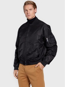 Calvin Klein Kurtka bomber Hero K10K109907 Czarny Relaxed Fit