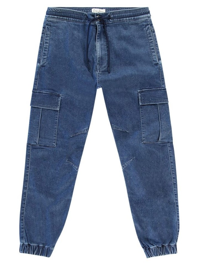 Cars Jeans Bojówki "Durhams" w kolorze niebieskim rozmiar: M