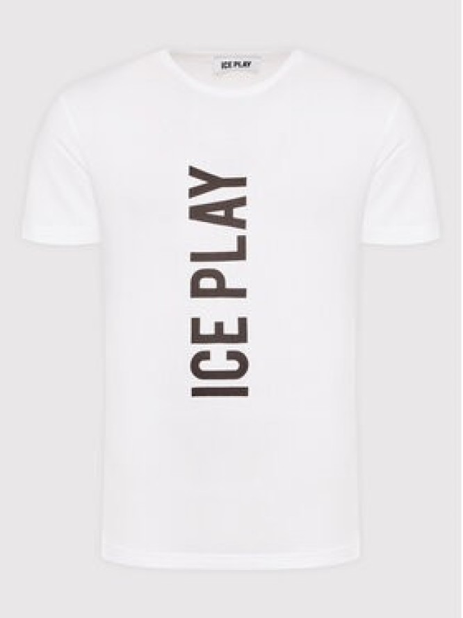 Ice Play T-Shirt 22I U1M0 F017 P400 1101 Biały Regular Fit