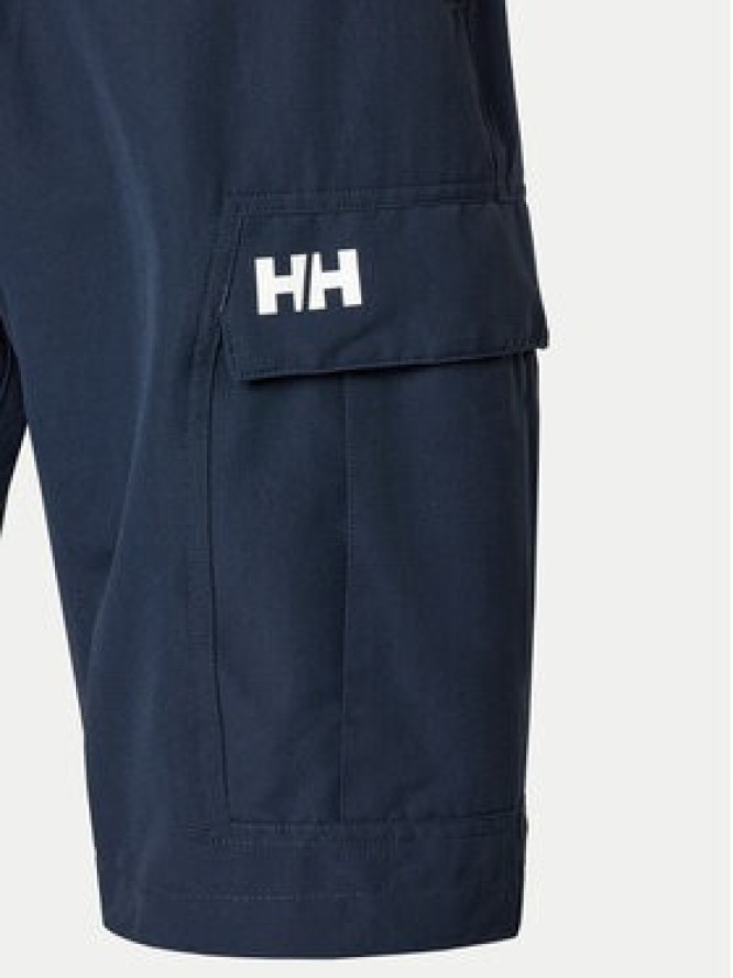 Helly Hansen Szorty materiałowe Hh Qd Cargo 54154 Granatowy Regular Fit