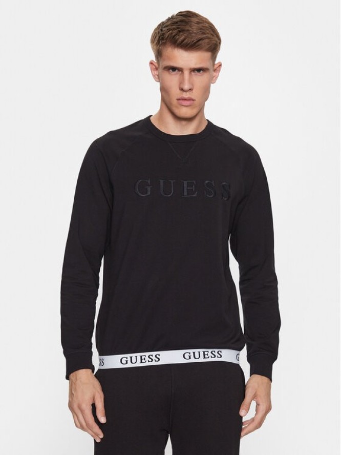 Guess Bluza U3YQ01 KBS91 Czarny Regular Fit