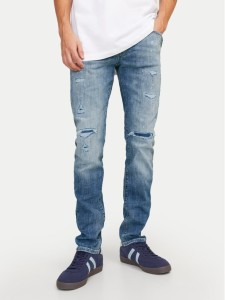 Jack&Jones Jeansy Glenn 12253296 Niebieski Slim Fit