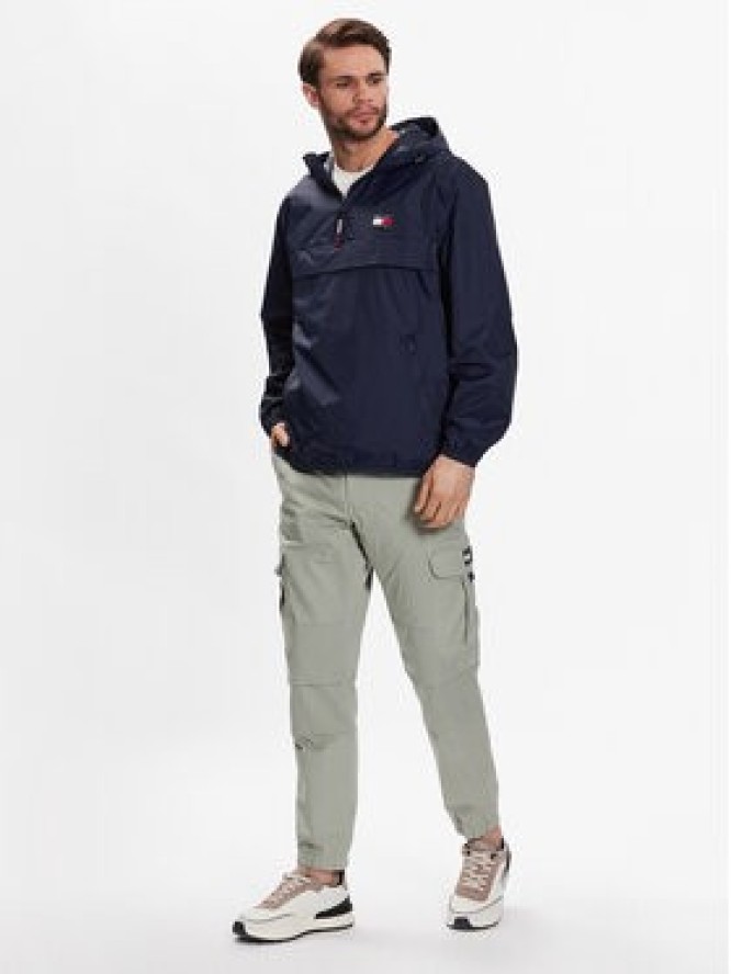 Tommy Jeans Kurtka anorak DM0DM15906 Granatowy Regular Fit