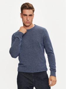 United Colors Of Benetton Sweter 1235U1N67 Niebieski Regular Fit